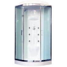 Душевая кабина Royal Bath HK RB 100HK7-WT-CH (белое/прозрачное)